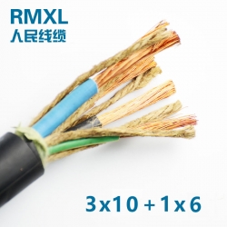 江西人民线缆 YC 重型橡套软电缆 YC 3*10+1*6